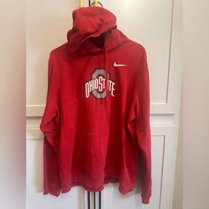 Nike Red Ohio State Men's Sweater